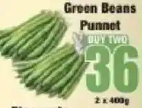 Boxer Green Beans Punnet offer