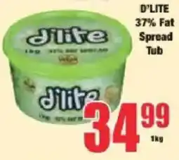 Boxer D'lite 37% Fat Spread Tub offer