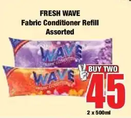 Boxer FRESH WAVE Fabric Conditioner Refill Assorted offer