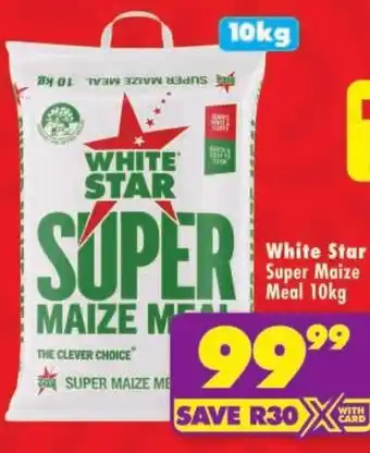 Shoprite White Star Super Maize Meal offer