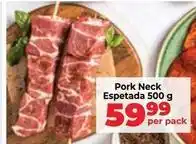Food Lover's Market Pork neck espetada offer