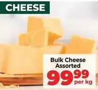 Food Lover's Market Bulk cheese offer