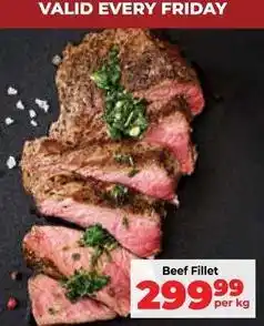 Food Lover's Market Beef fillet offer