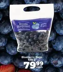 Food Lover's Market Blueberries offer
