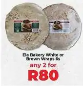 Food Lover's Market White or brown wraps 6s offer