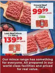 Food Lover's Market Lean beef mince offer