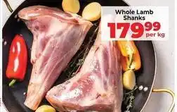 Food Lover's Market Whole lamb shanks offer