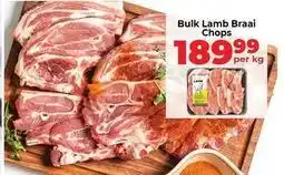 Food Lover's Market Bulk lamb braai chops offer