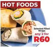 Food Lover's Market Selected filled wraps offer