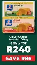 Food Lover's Market Clover - cheese assorted offer