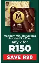 Food Lover's Market Magnum - mini ice creams offer