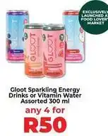 Food Lover's Market Sparkling energy drinks or vitamin water offer