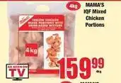 Boxer Mama's - iqf mixed chicken portions offer