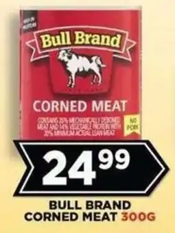 Goal Supermarket Bull Brand Corned Meat offer