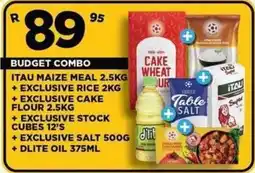Goal Supermarket Budget Combo offer