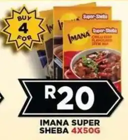Goal Supermarket IMANA SUPER SHEBA offer