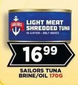 Goal Supermarket Sailors Light Meat Shredded Tuna offer