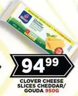 Goal Supermarket Clover Cheese Slices Cheddar/Gouda offer