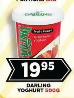 Goal Supermarket Darling yoghurt offer