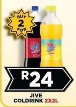 Goal Supermarket JIVE COLD DRINK offer