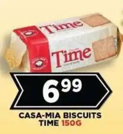 Goal Supermarket CASA-MIA BISCUITS TIME offer