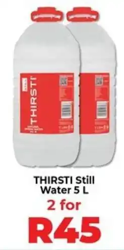 Food Lover's Market THIRSTI Still Water offer