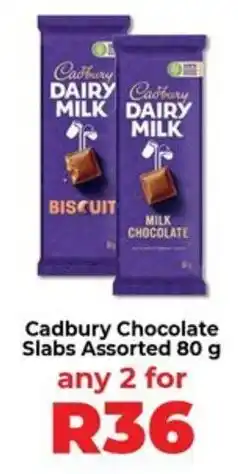 Food Lover's Market Cadbury Chocolate Slabs Assorted offer