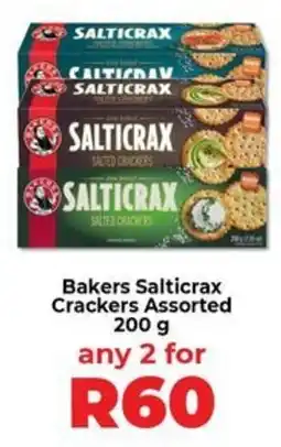 Food Lover's Market Bakers Salticrax Crackers Assorted offer
