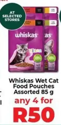 Food Lover's Market Whiskas Wet Cat Food Pouches Assorted offer