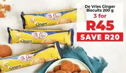 Food Lover's Market De Vries Ginger Biscuits offer