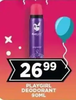 Goal Supermarket Playgirl Deodorant offer