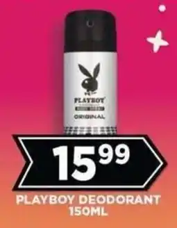 Goal Supermarket PLAYBOY DEODORANT offer