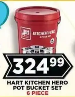 Goal Supermarket Hart Kitchen Hero Pot Bucket Set offer