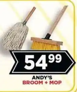 Goal Supermarket ANDY'S BROOM + MOP offer