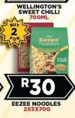 Goal Supermarket Eezee noodles offer