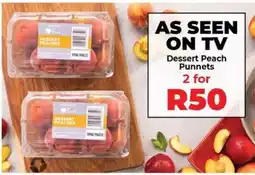 Food Lover's Market Dessert Peach Punnets offer