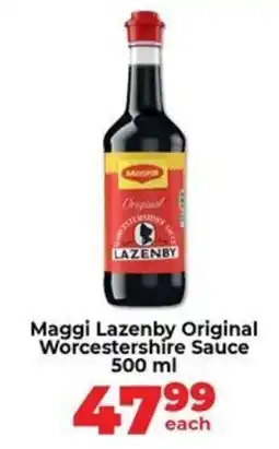 Food Lover's Market Maggi Lazenby Original Worcestershire Sauce offer