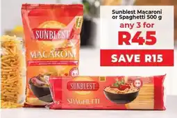 Food Lover's Market Sunblest Macaroni or Spaghetti offer