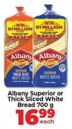 Food Lover's Market Albany Superior or Thick Sliced White Bread offer