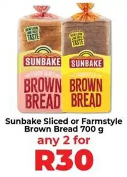 Food Lover's Market Sunbake Sliced or Farmstyle Brown Bread offer