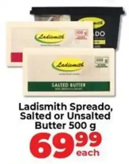 Food Lover's Market Ladismith Spreado, Salted or Unsalted Butter offer