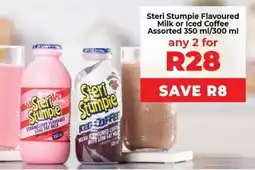 Food Lover's Market Steri Stumpie Flavoured Milk or Iced Coffee Assorted offer