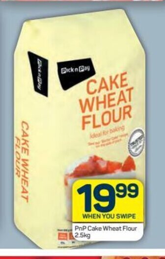 Pick n Pay PnP Cake Wheat Flour 2.5kg offer