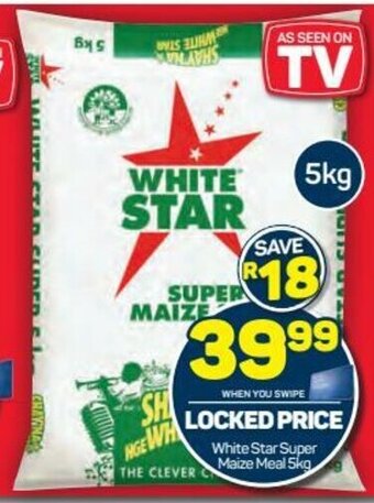 Pick n Pay White Star Super Maize Meal 5kg offer