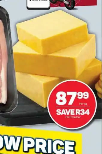 Pick n Pay PnP Cheddar per kg offer