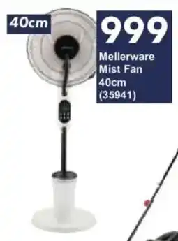 President Hyper Mellerware Mist Fan offer