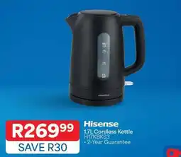 OK Furniture Hisense 1.7L Cordless Kettle offer