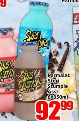 Three Star Cash and Carry Parmalat Steri Stumpie offer