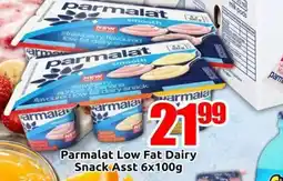 Three Star Cash and Carry Parmalat Low Fat Dairy Snack Assorted offer