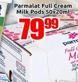 Three Star Cash and Carry Parmalat Full Cream Milk Pods offer